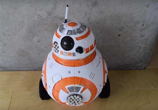 《星战7》未上映，先3D打印个BB-8机器人玩玩