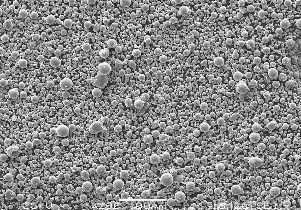 球形金属粉末微观结构